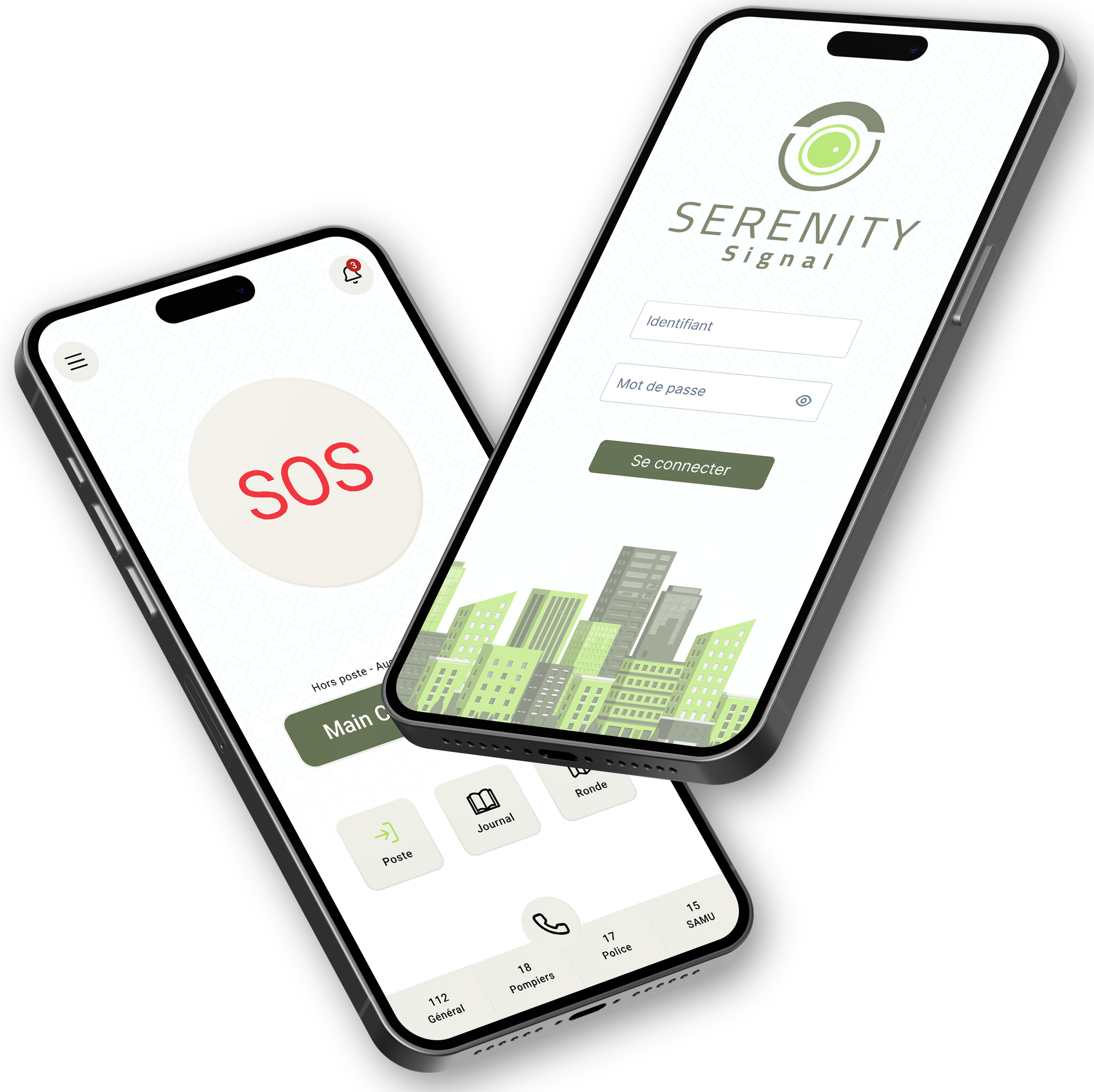 Application Serenity Signal - Interface
